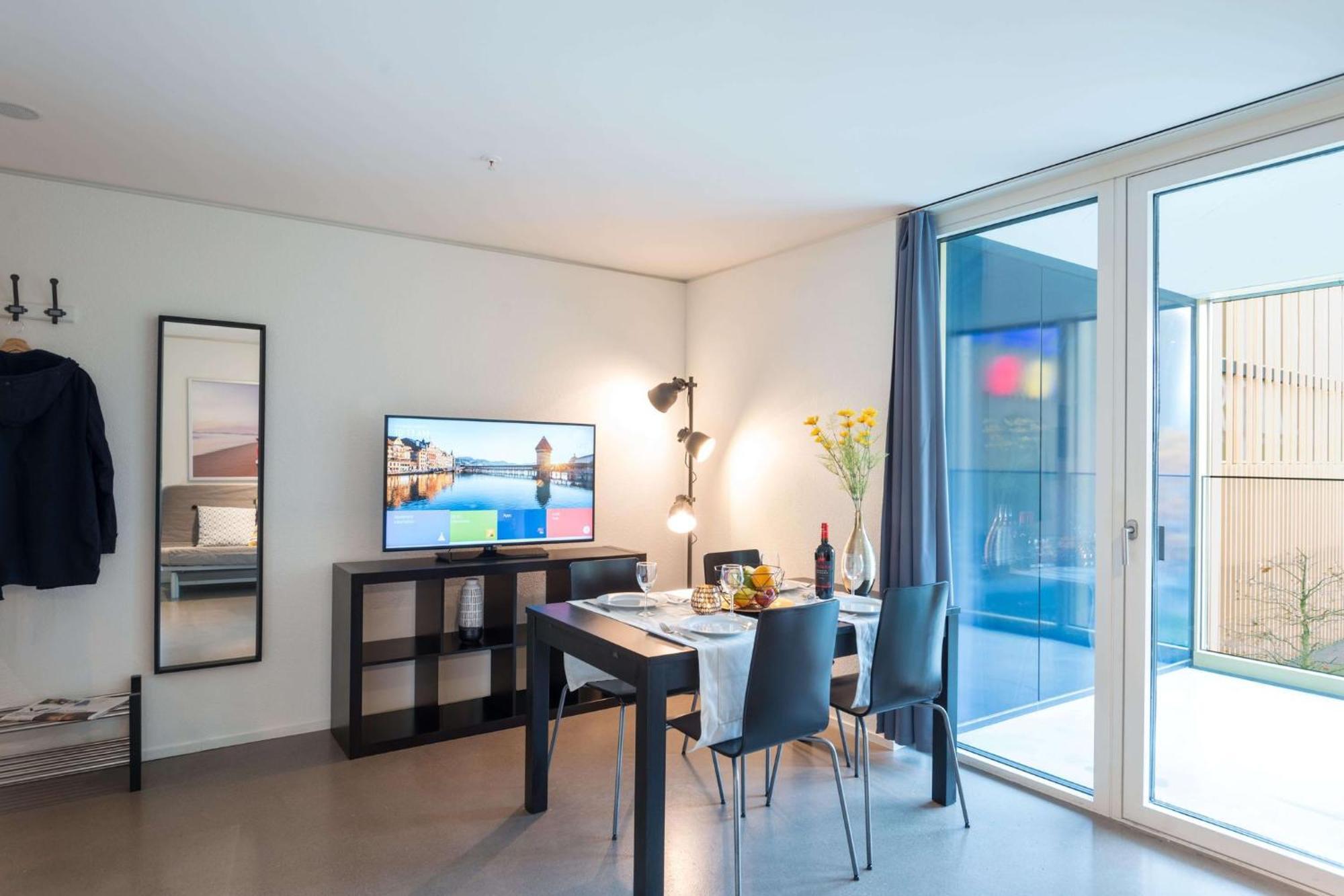 Hitrental Allmend Comfort Apartments Люцерн Экстерьер фото